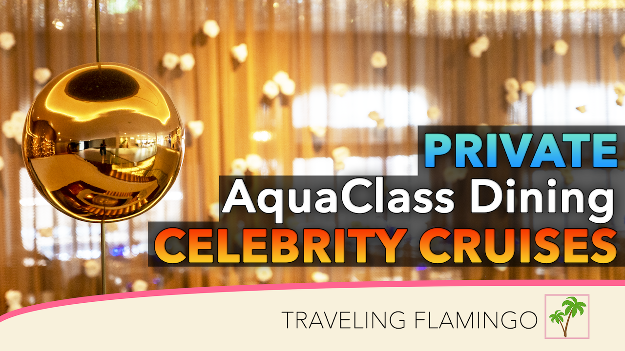 EXCLUSIVE Blu Restaurant aboard Celebrity Cruises