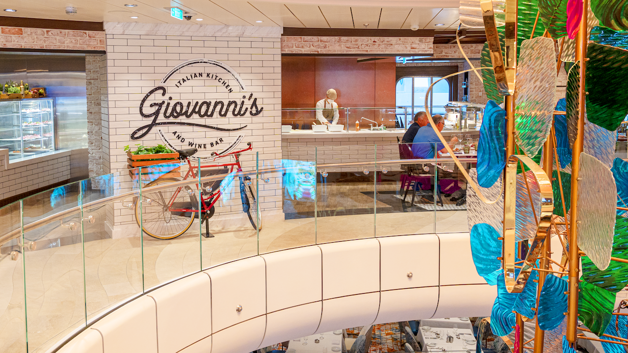 Giovanni’s Italian Kitchen - Royal Caribbean Cruise Food