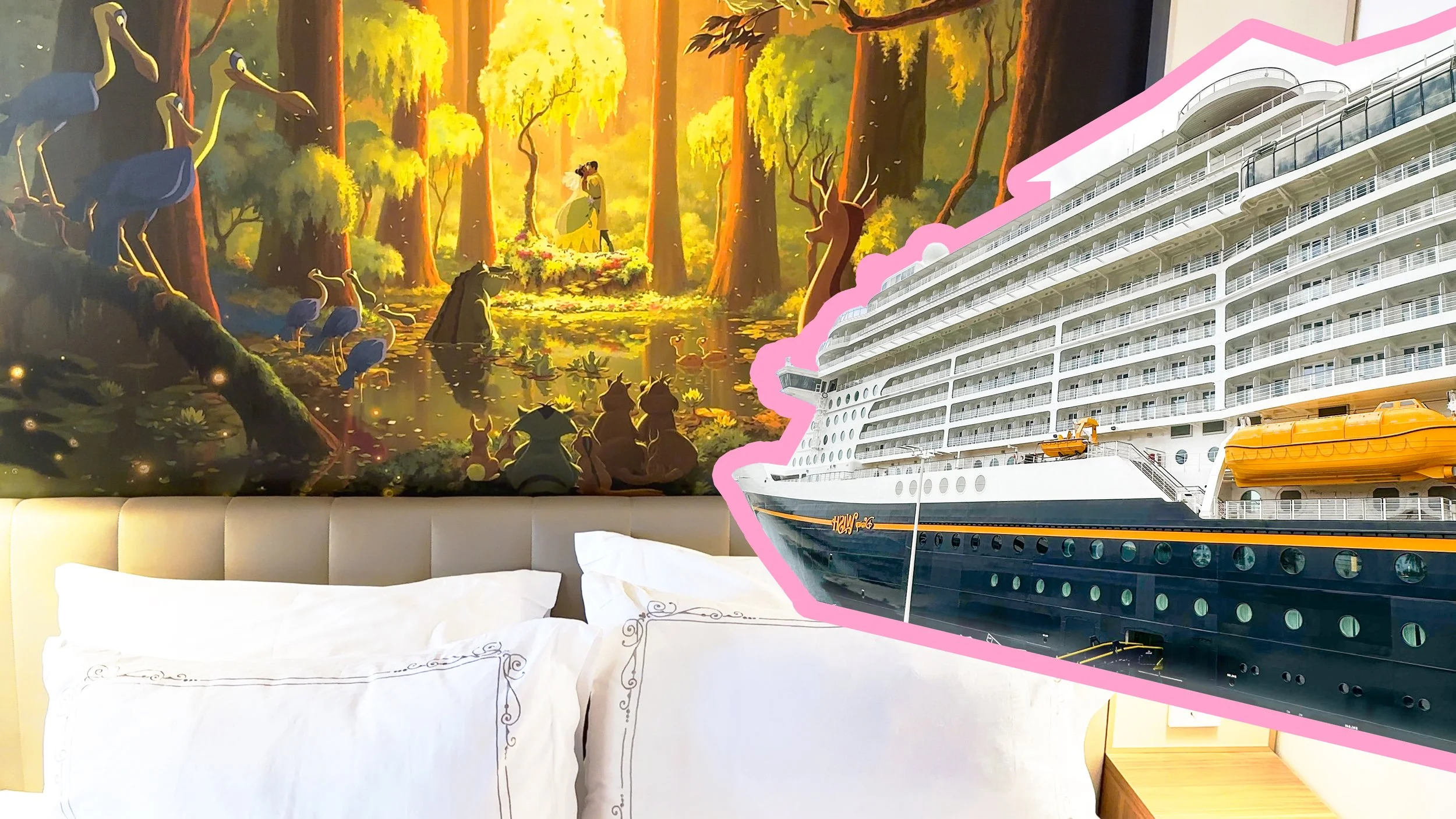 Gorgeous Full Stateroom Tour onbord Disney Wish