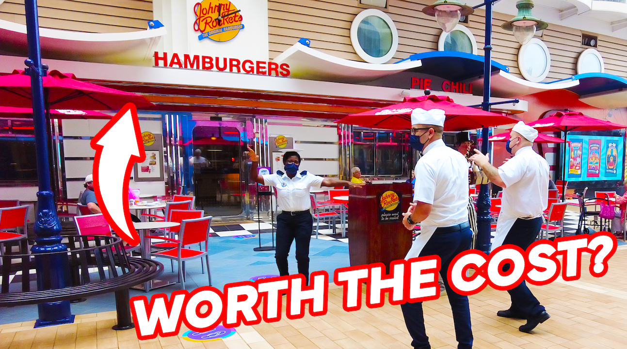 Johnny Rockets - Royal Caribbean Cruise Food