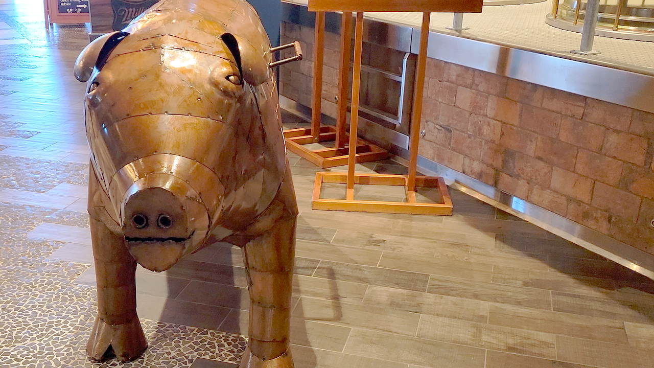 Pig and Anchor - Carnival Cruise Food